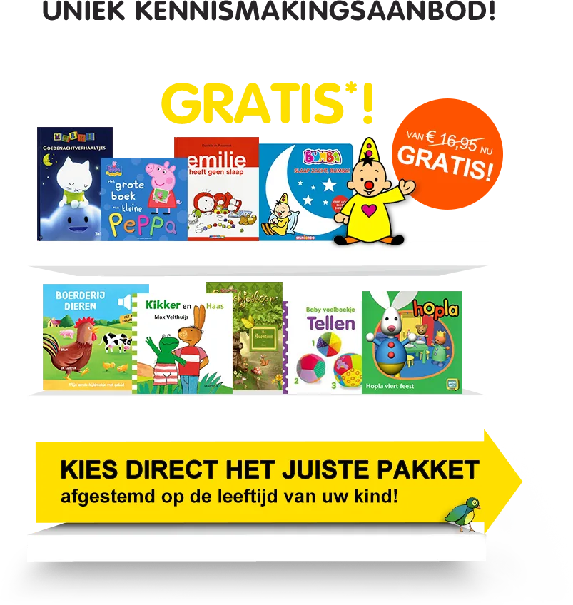 actie – Gefeliciteerd 1 jaar